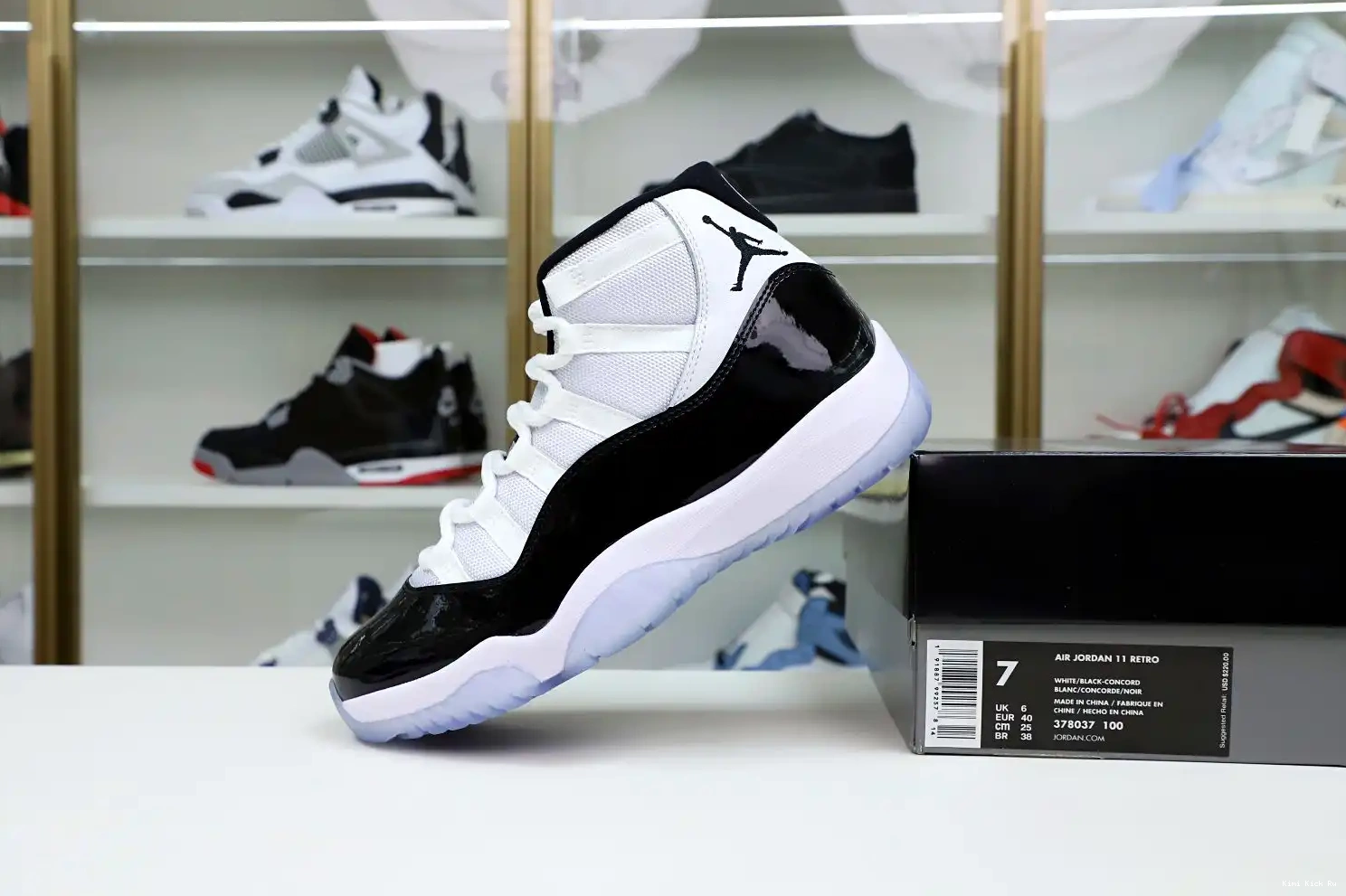 AIR JORDAN RETRO 11 Kimikick 2018 'CONCORD' 0429